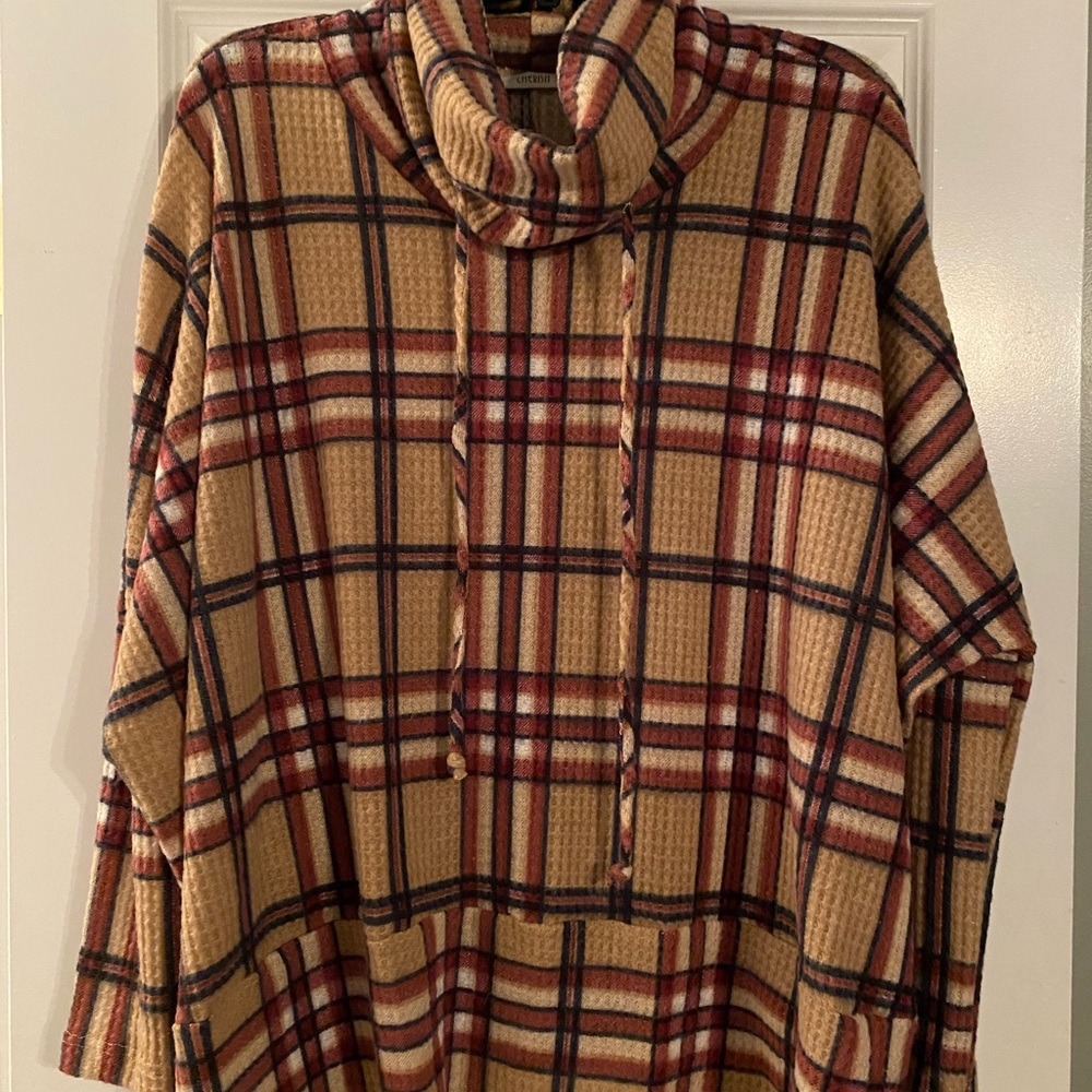 Cherish cowl-neck top